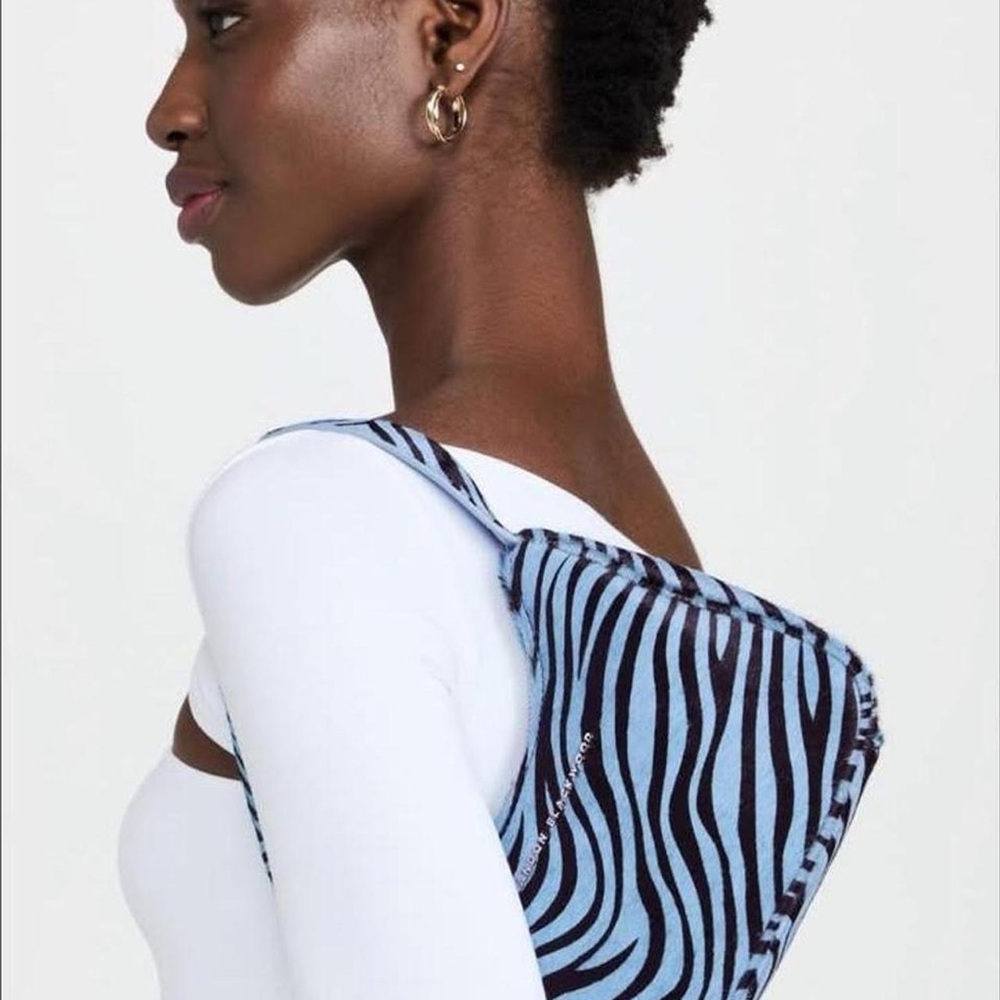 Brandon Blackwood Blue Zebra Syl Bag